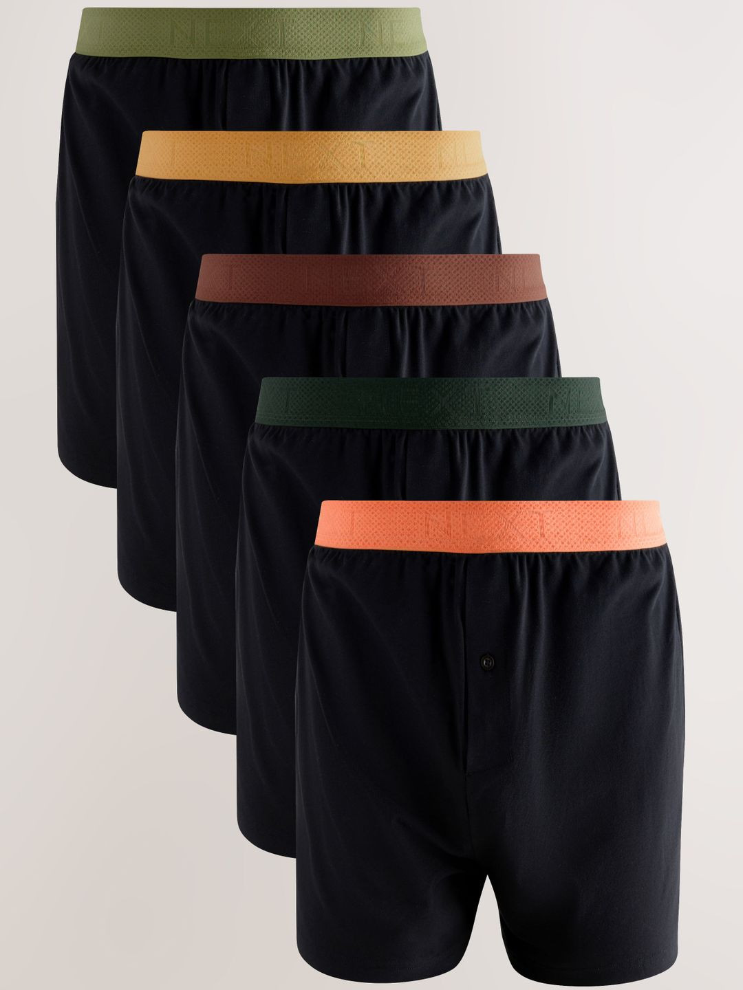 NEXT Men Pack Of 5 Loose Fit Trunks AA7854