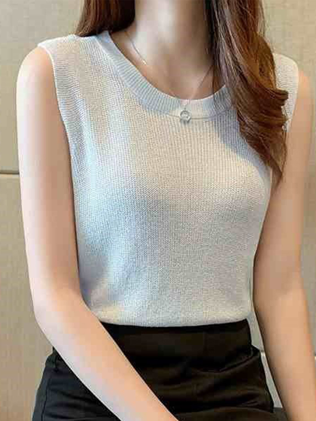 Outzidr Women Net Tank Top