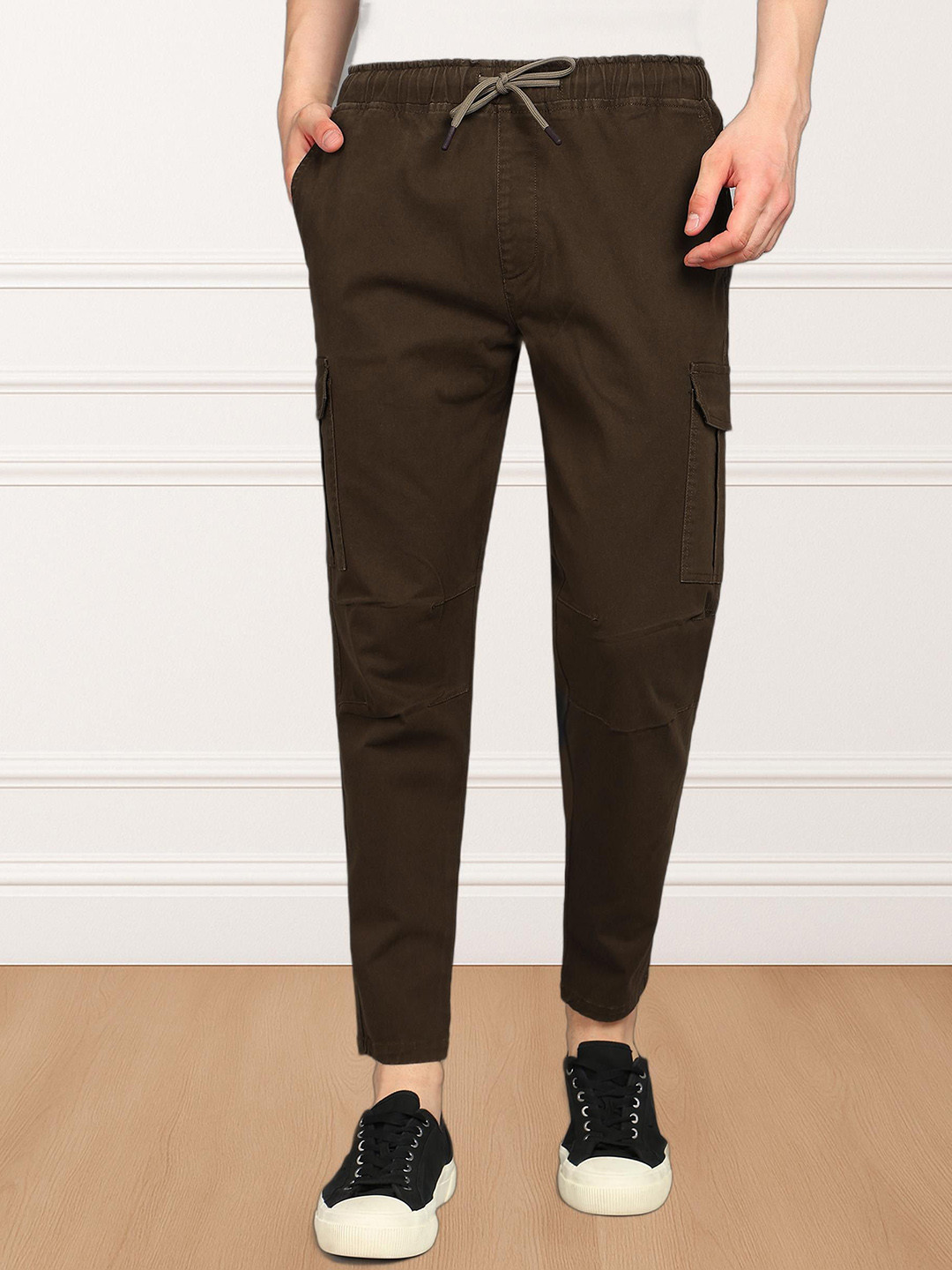 Gaucha Men Tapered Fit Jogger Cargos Trousers