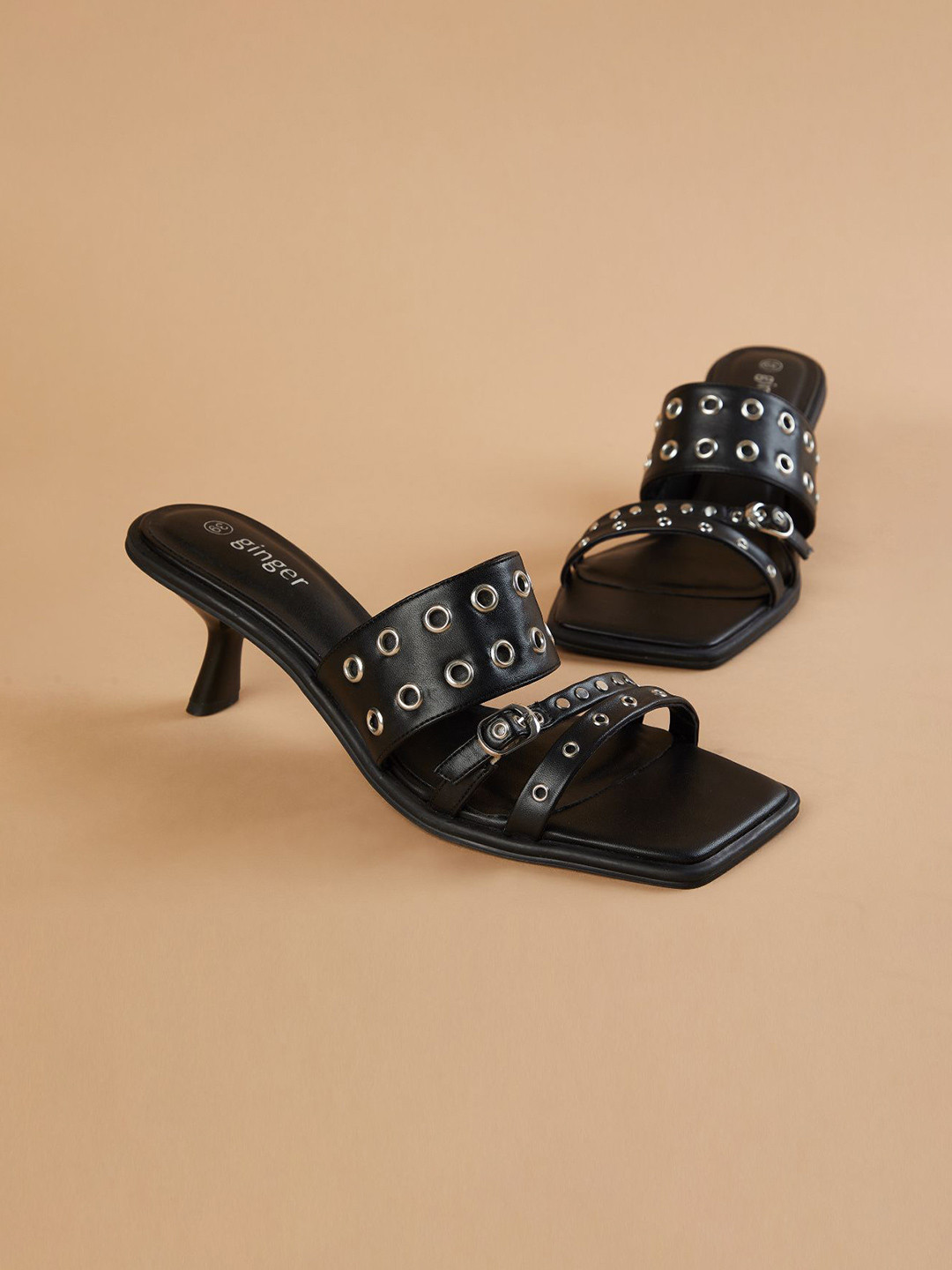 Ginger by Lifestyle Women Party Stiletto Heels Sandals