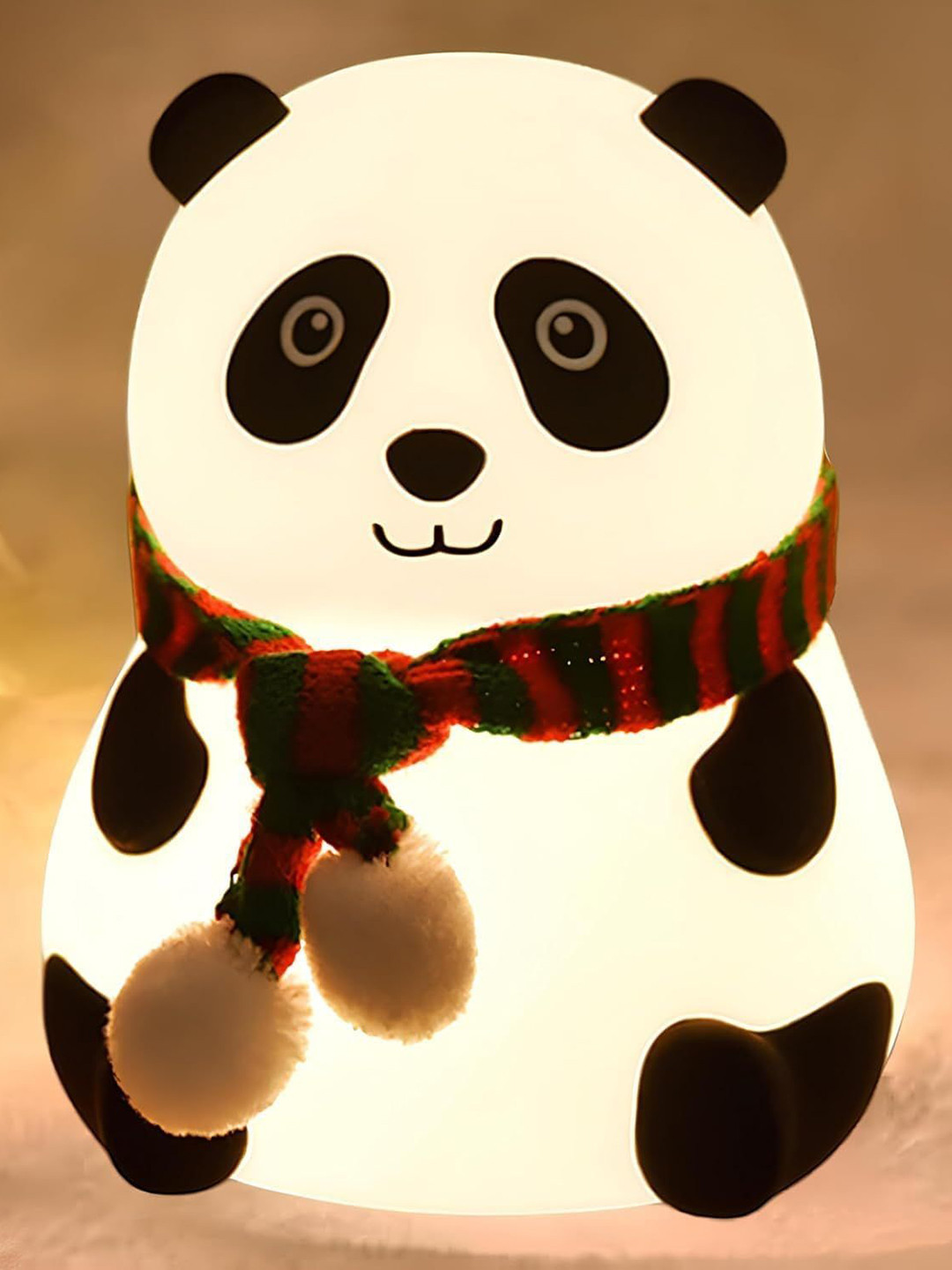 YK X Kids Mandi White & Black Cute Panda Table Lamps