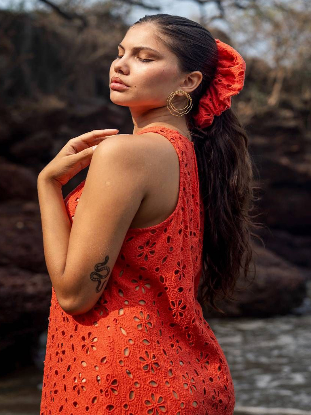 RAAS LIFE Women Boat Neck A-Line Dress