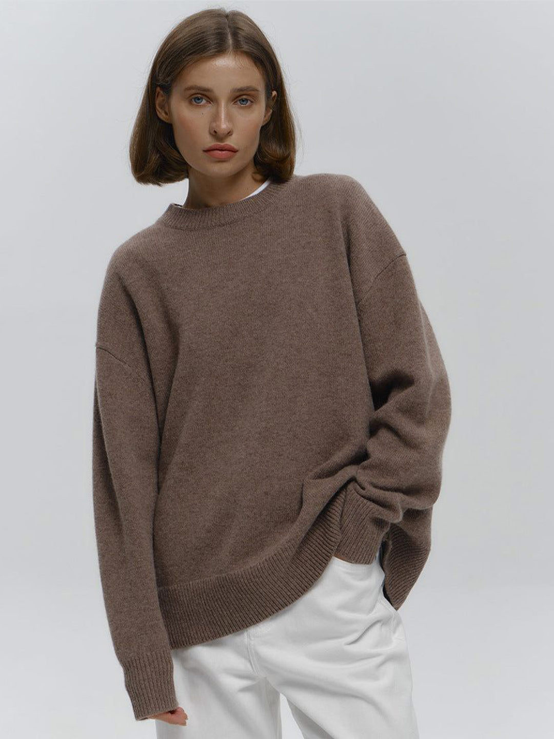 Outzidr Women Oversized Pullover