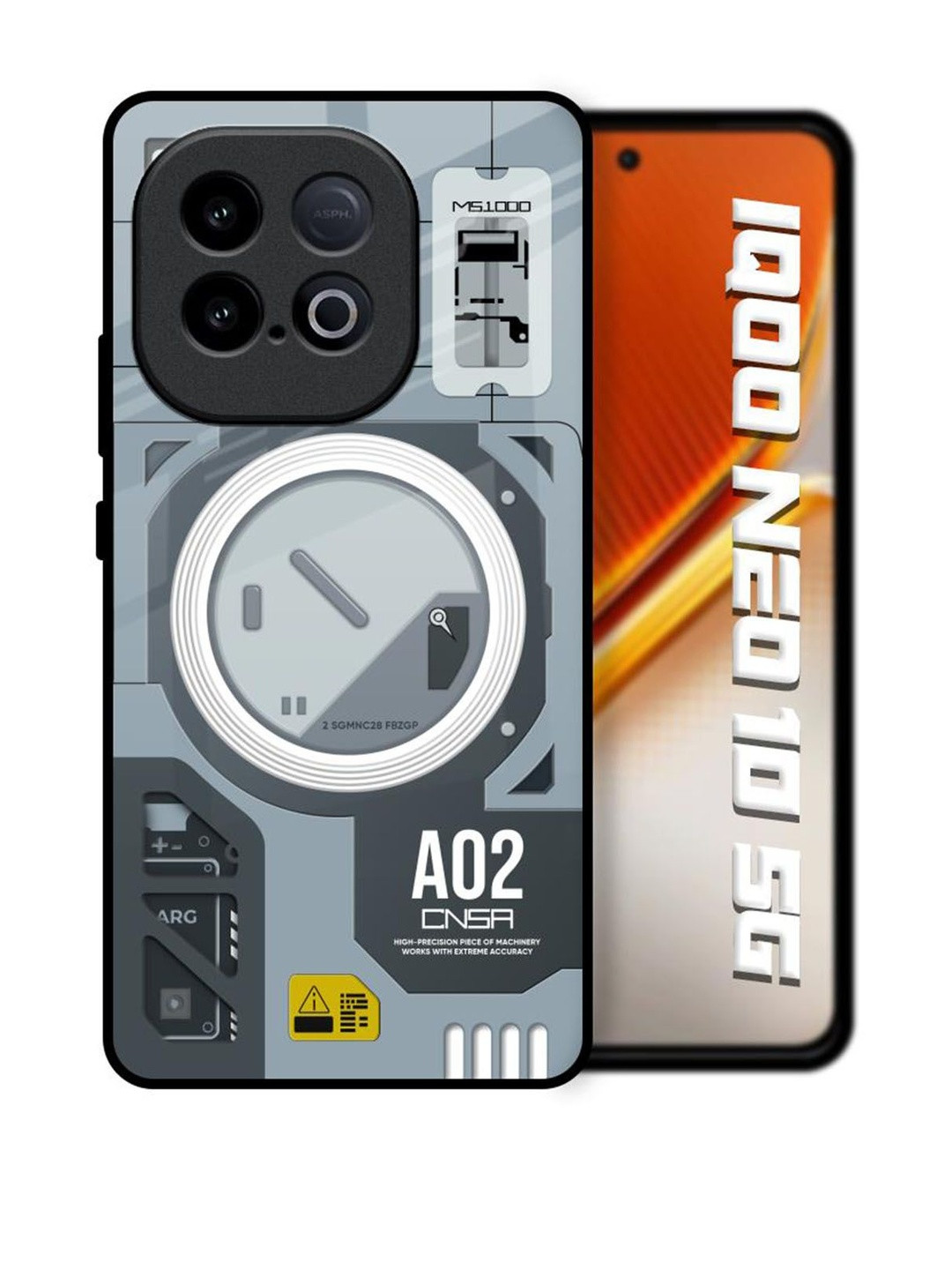 QRIOH Typography Printed iQOO Neo 10 5G Back Case Mobile Accessories