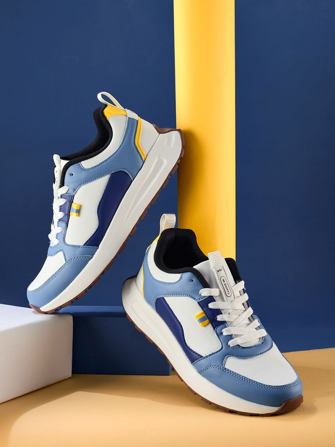 Campus PASSO Men Colourblocked PU Sneakers