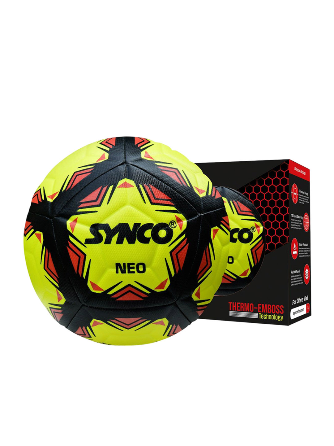Synco Printed Neo Thermo Embossed Padded Panels Football