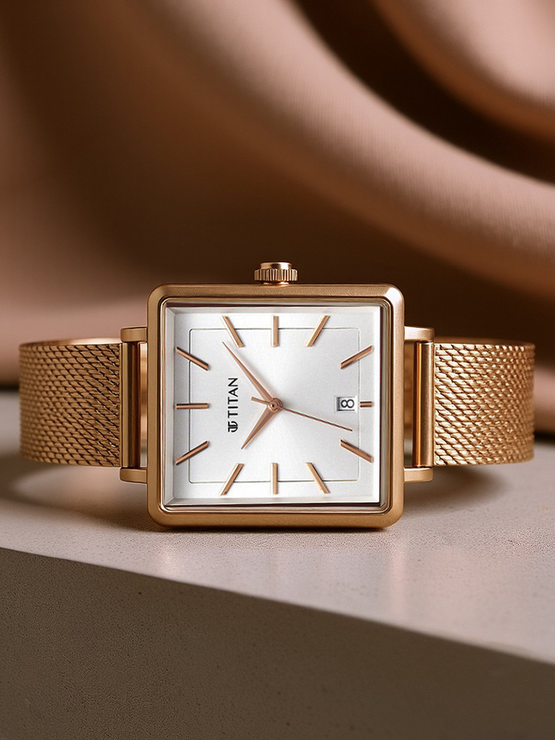 Titan Women Bracelet Style Straps Analogue Watch 94205WM01