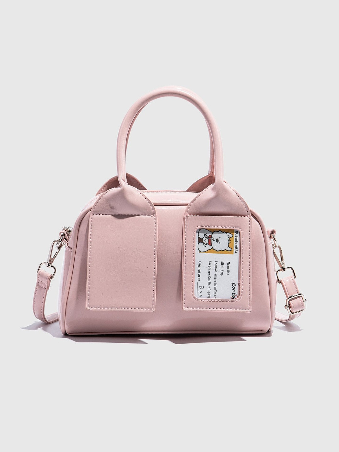 CORSICA PU Two Handles Satchel