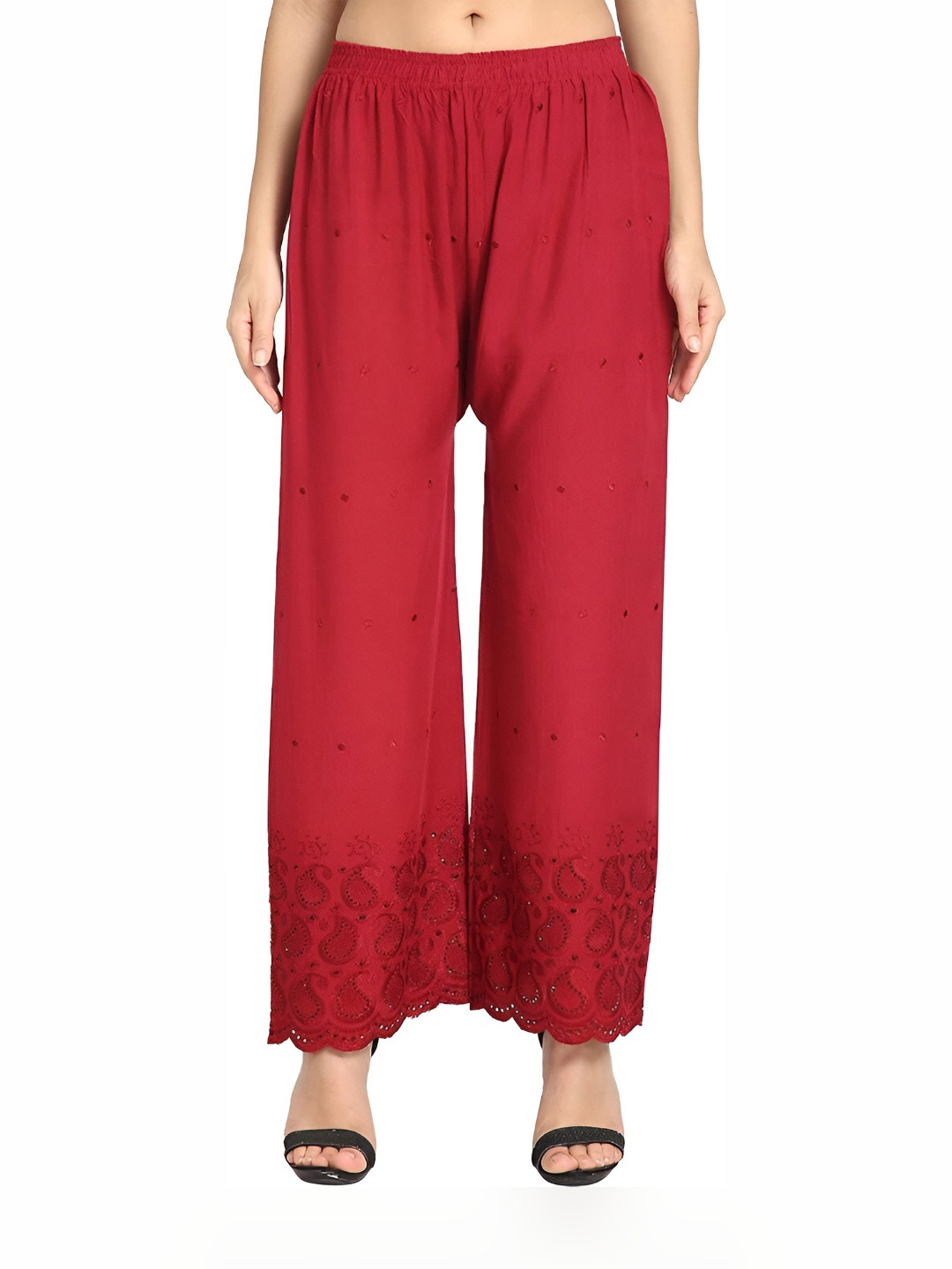 MIXFIT Women Textured Culottes Trousers