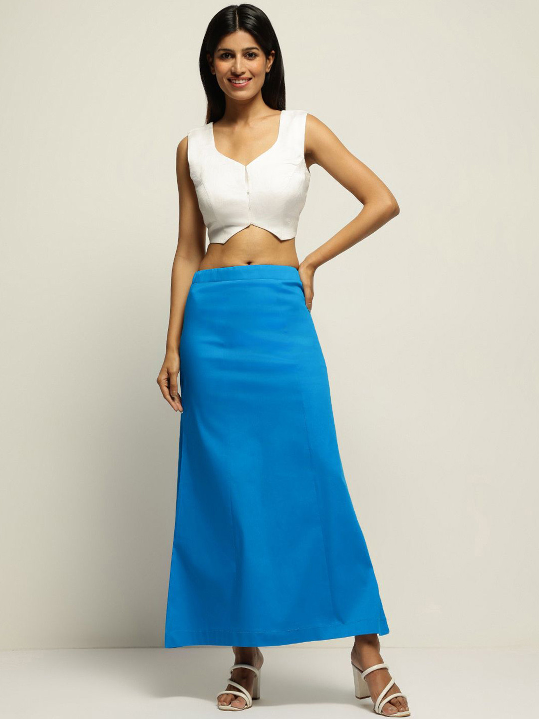 SAREESHADOW Mid-Rise Flared Saree Shapewear