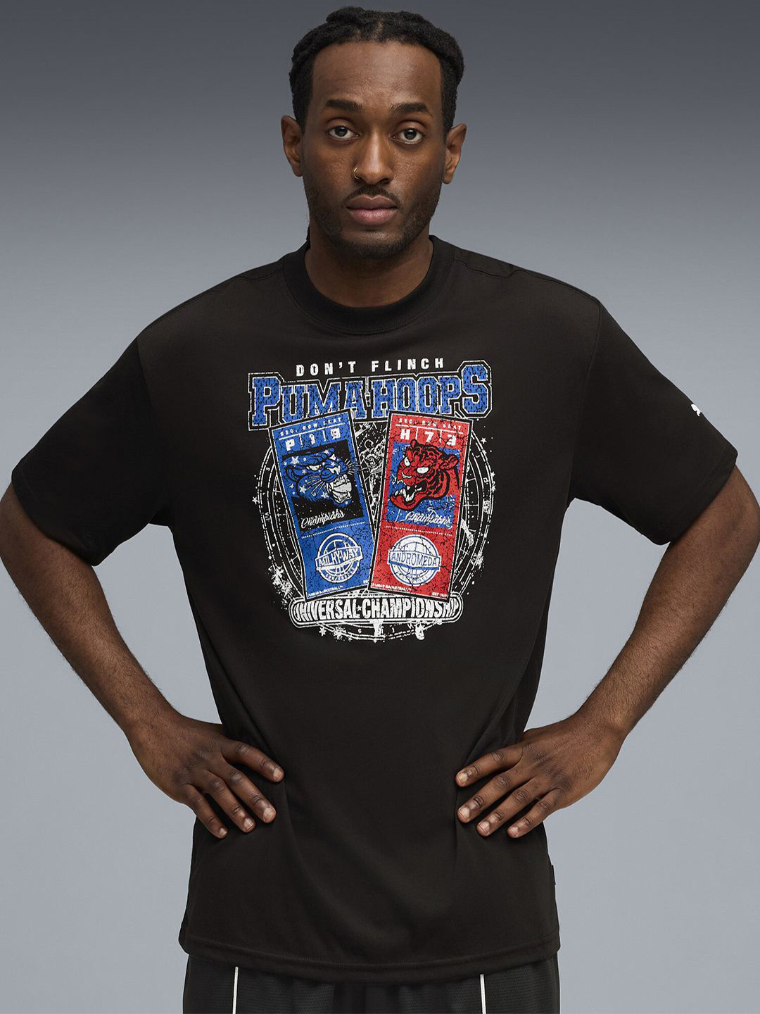 Puma Hoopaverse Men's Moisture-Wicking Basketball Tee