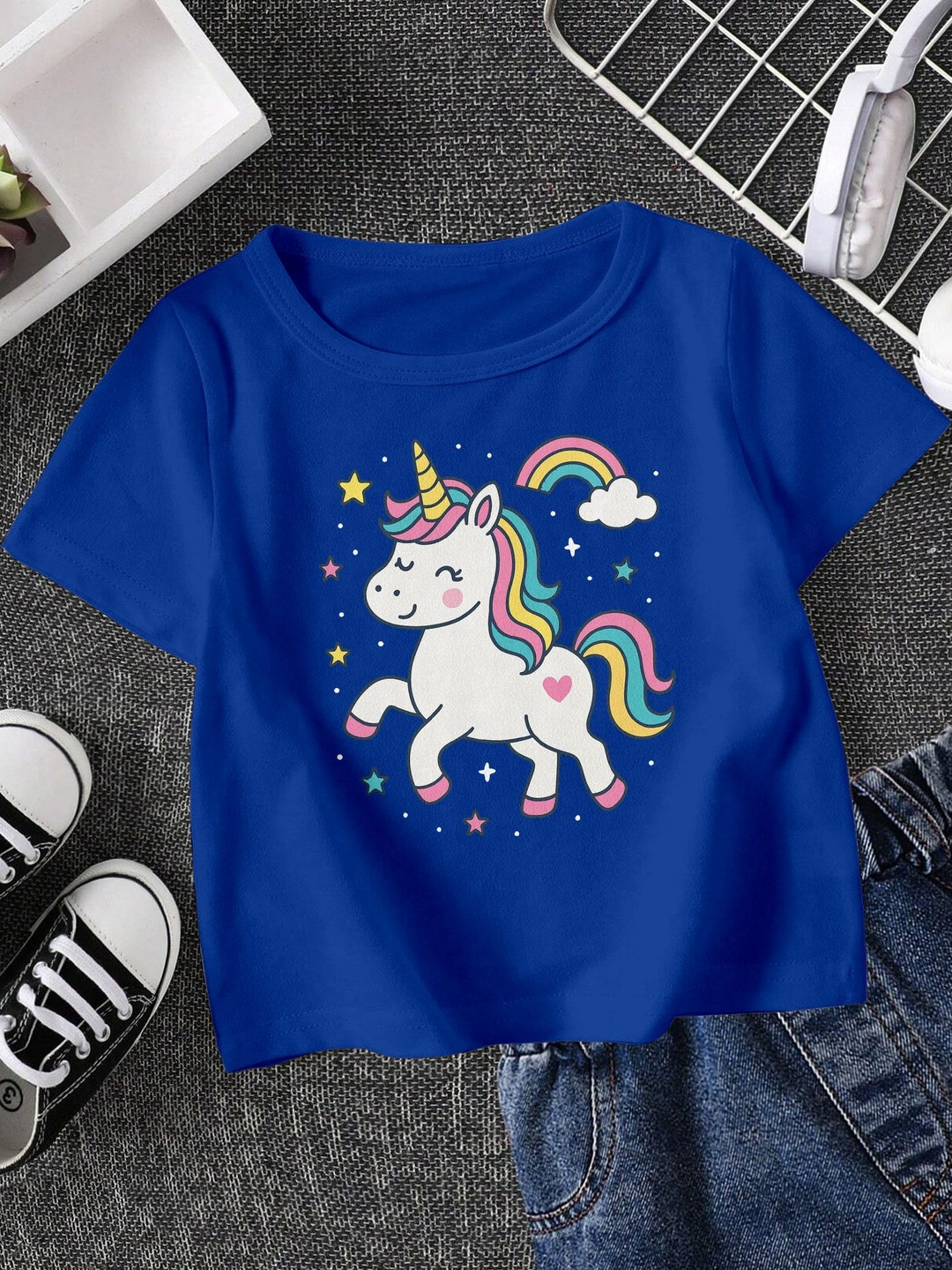 FIONAA TRENDZ Kids Cotton Printed T-shirt