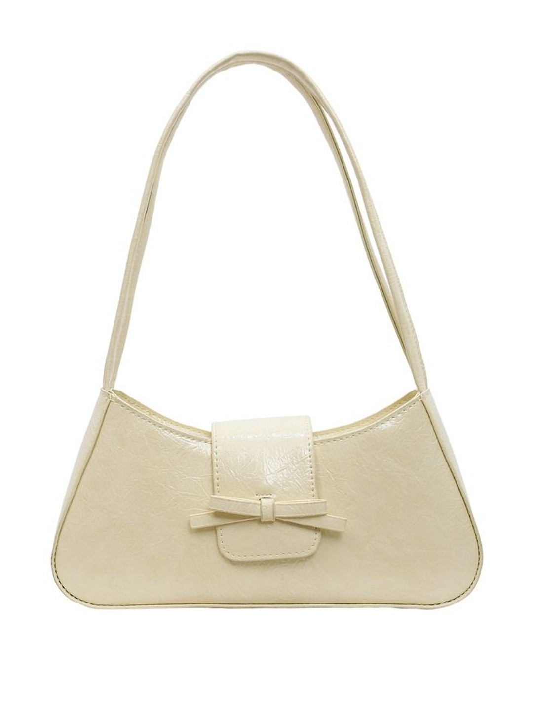 CORSICA PU Half Moon Two Handle Sling Bag