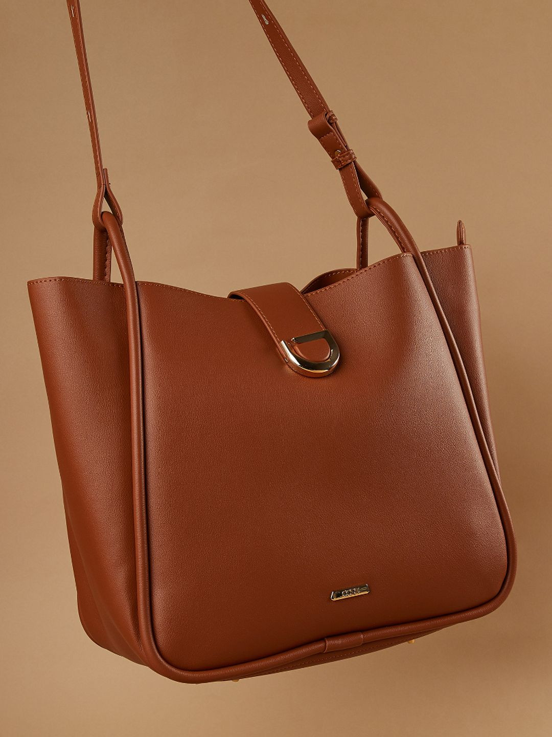 CODE by Lifestyle Bucket Shoulder Bag With Applique