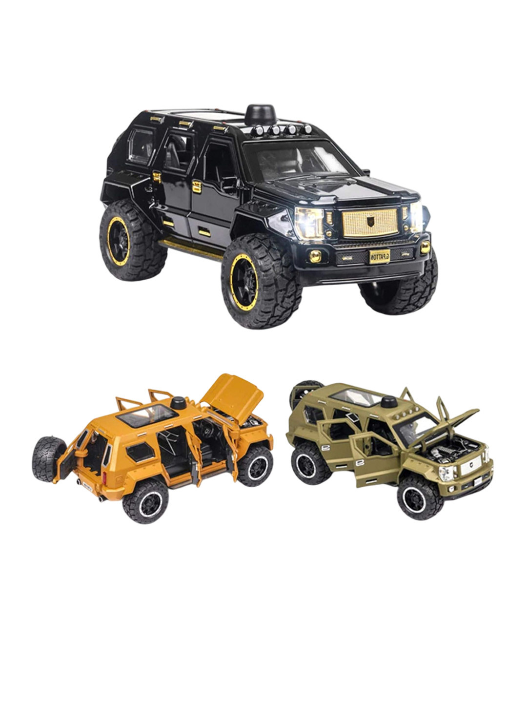 YK X Kids Mandi Die-Cast Zinc G-Patton Car