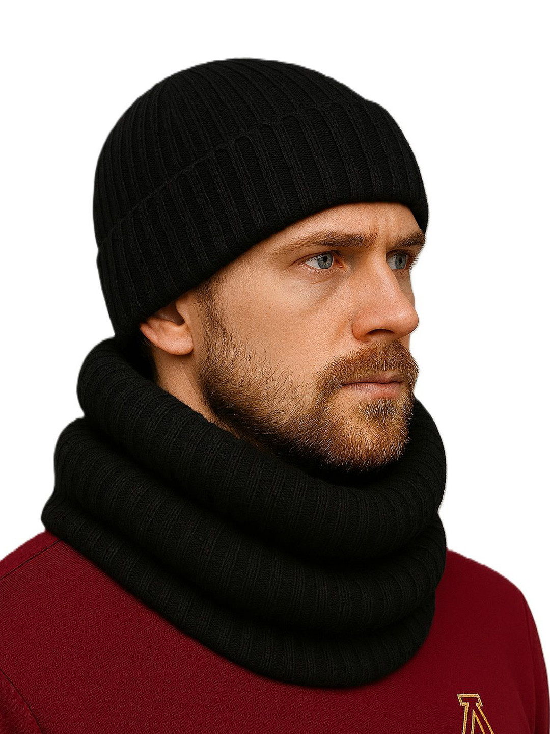 Alexvyan Men Self Design Knit Beanie