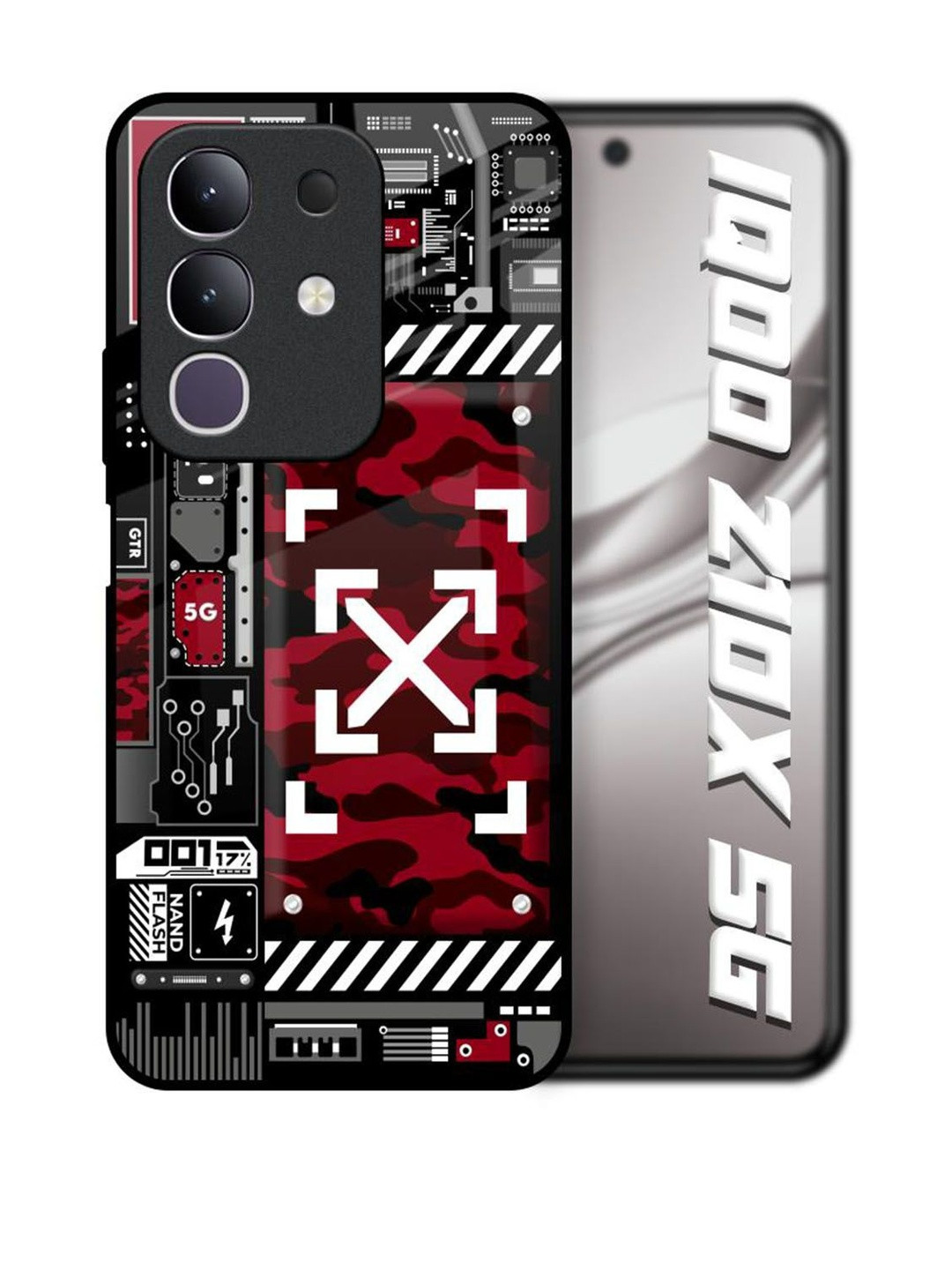 QRIOH Typography Printed IQOO Z10x 5G Back Case Mobile Accessories