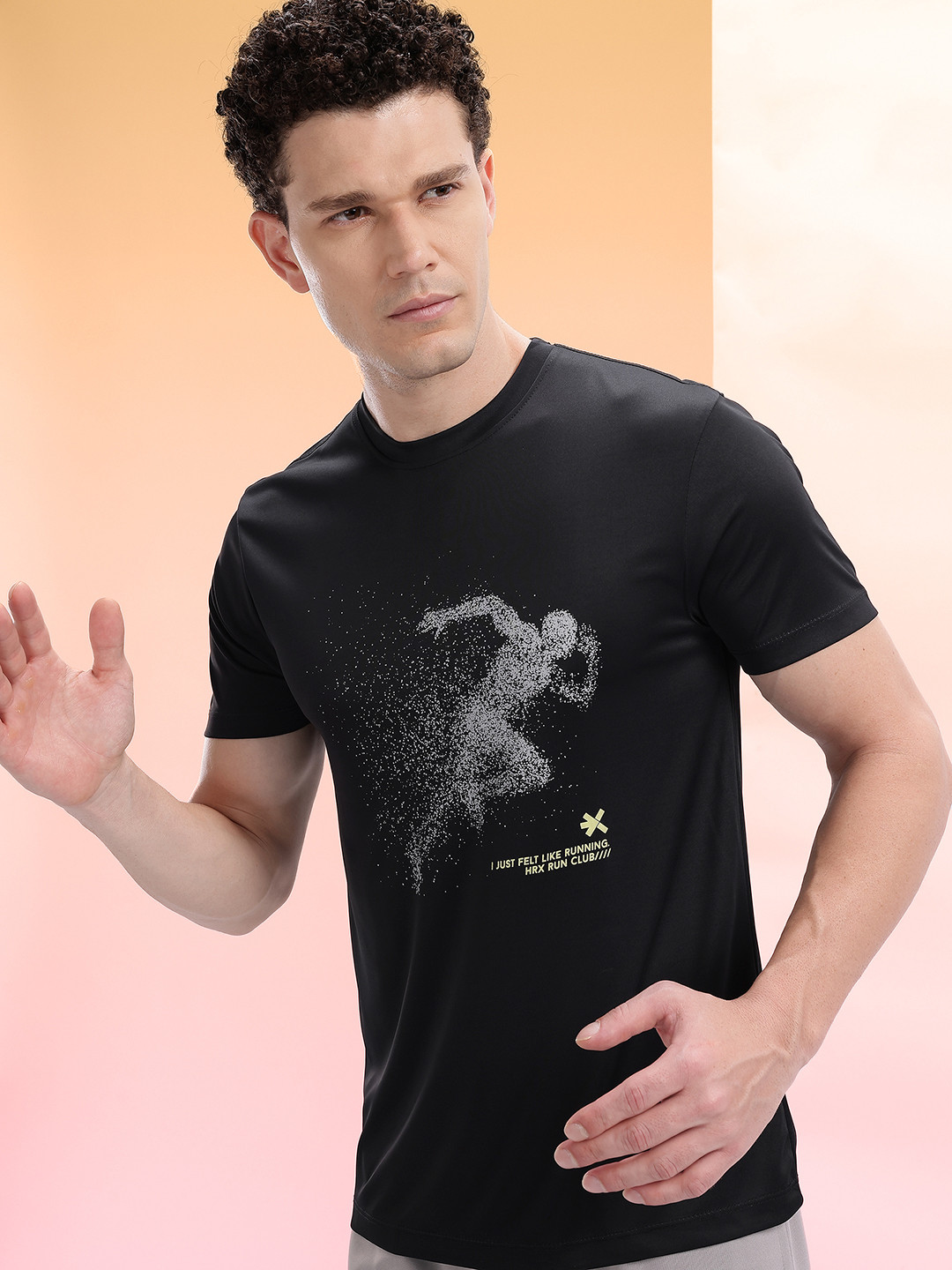 HRX by Hrithik Roshan Graphic Print Running T-shirt