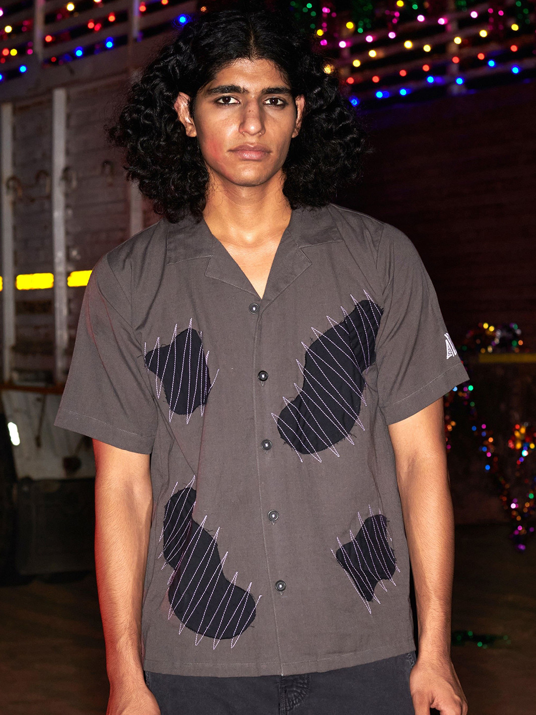 Tein Do Ek Spread Collar Cotton Regular Fit Shirt