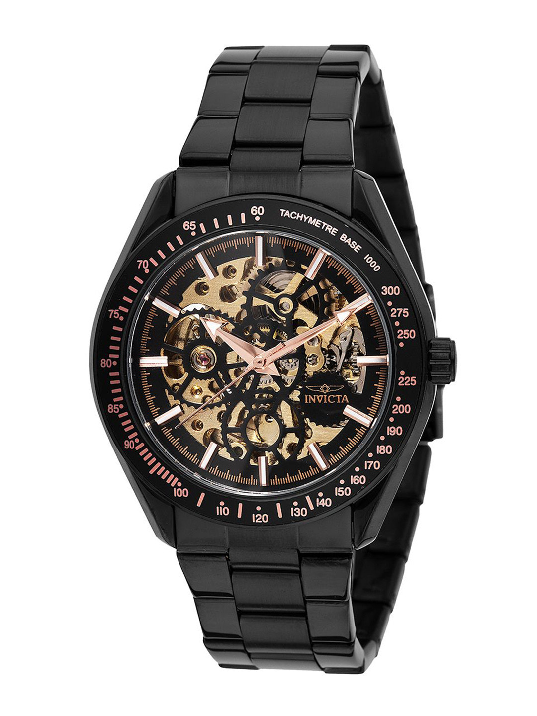 Invicta Men Round Dial & Stainless Steel Straps Analogue Automatic Watch 49503