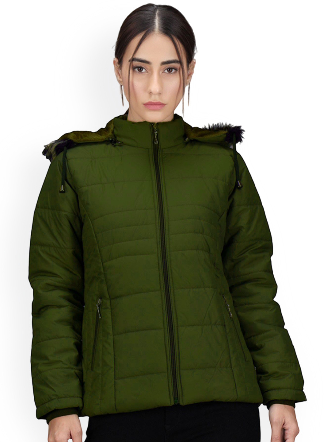 ORIEX THE ORIGINAL FASHION Women Hooded Solid Water Resistant Padded Jacket