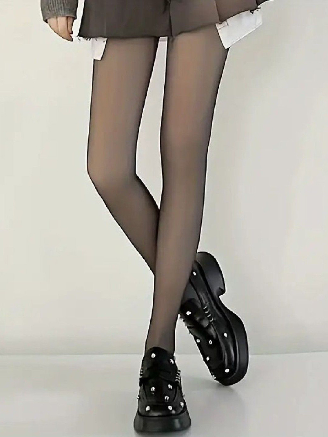 Poftik DualTone Thermal Tight Doubleshade Pantyhose Stocking