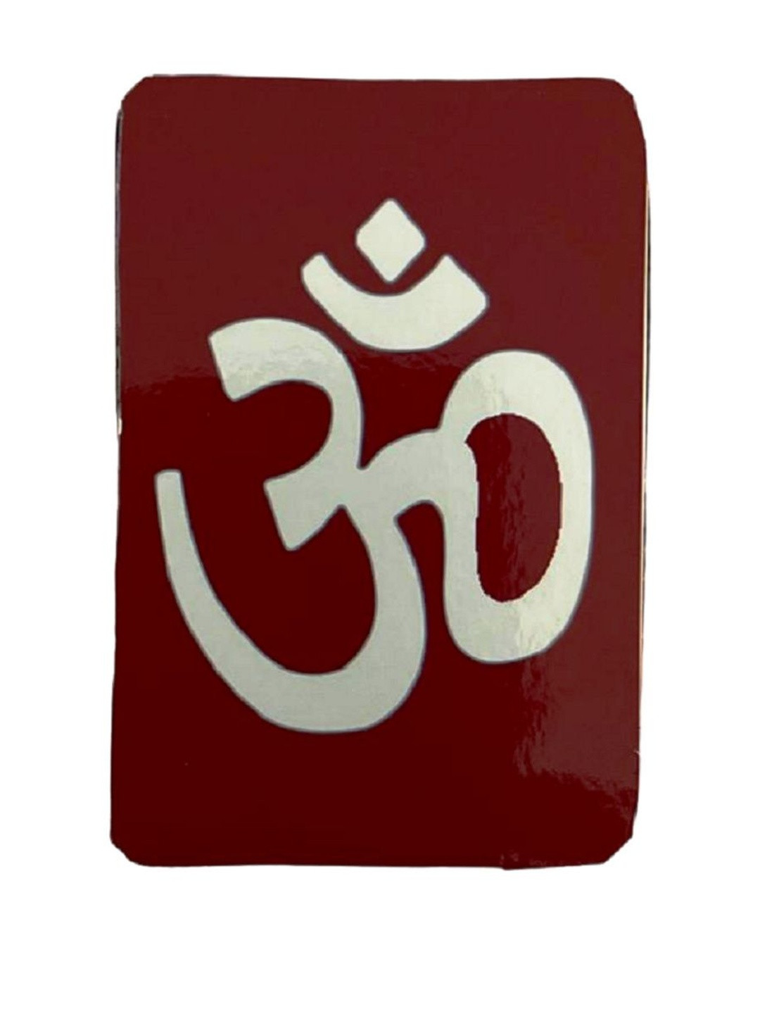 numeroastro Brown Om Mantra Fridge Magnet