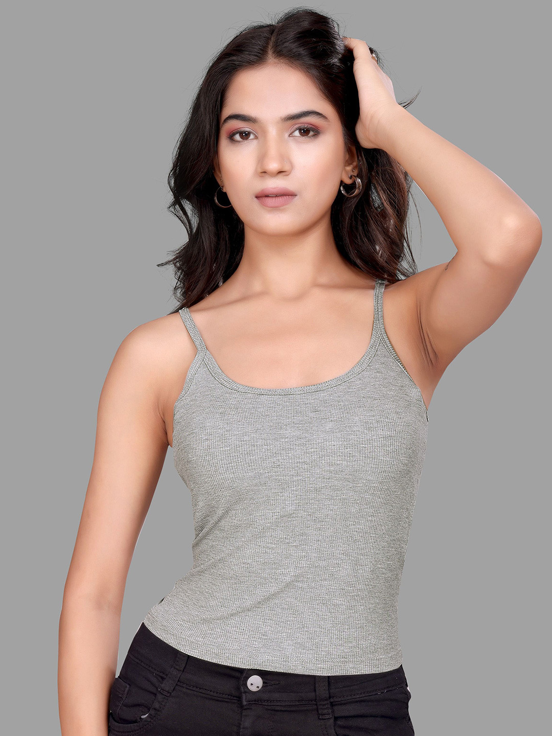 Madborn Creation Women Shoulder Straps Cotton Cami Tank Top