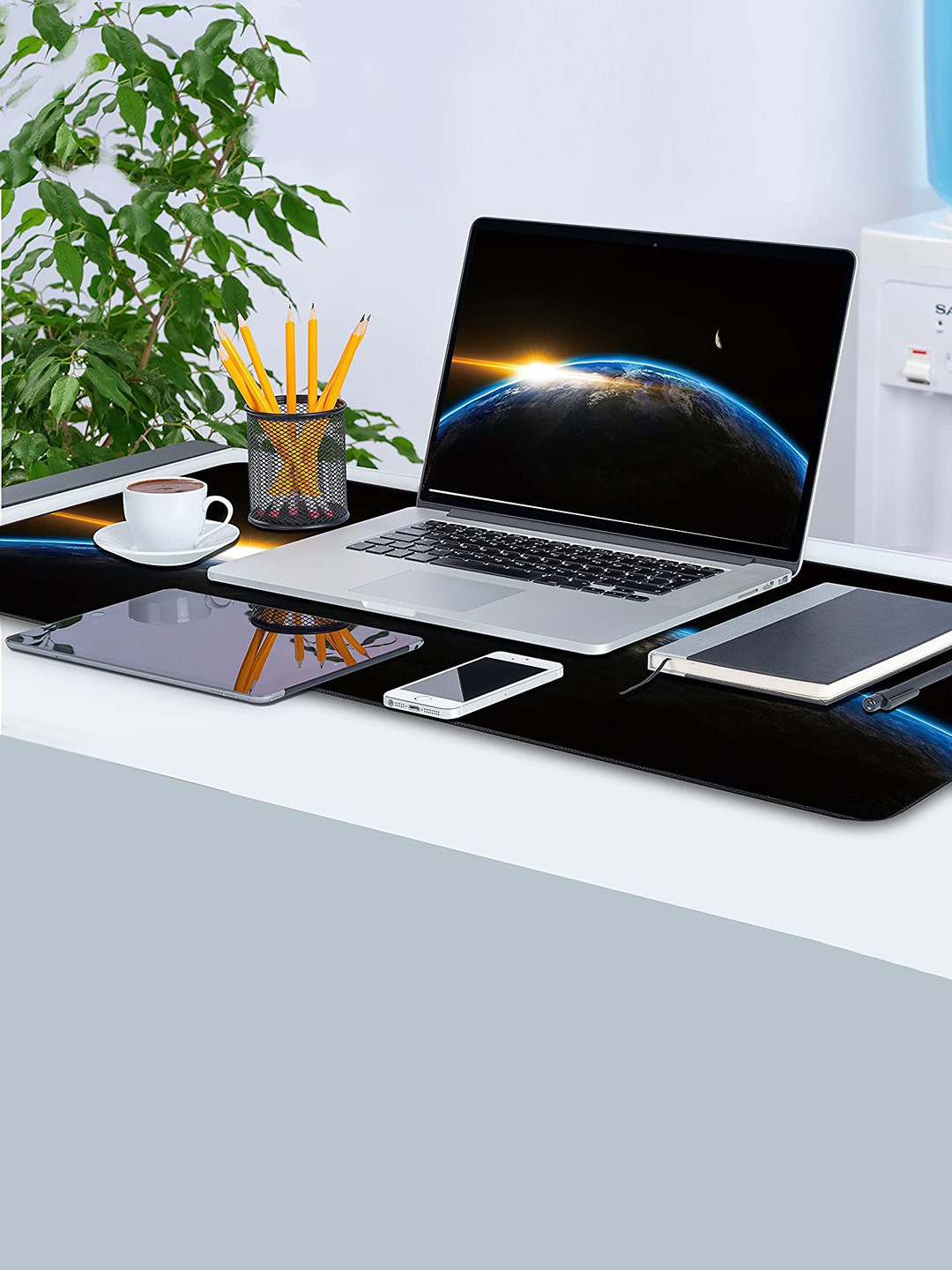 Alexvyan Black Earth Gaming Extra Large Mousepad