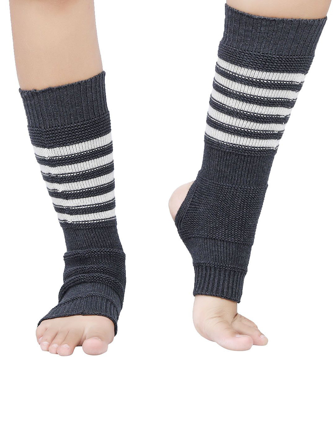 Bharatasya Striped Cotton Anti Bacterial & Anti-Skid Socks
