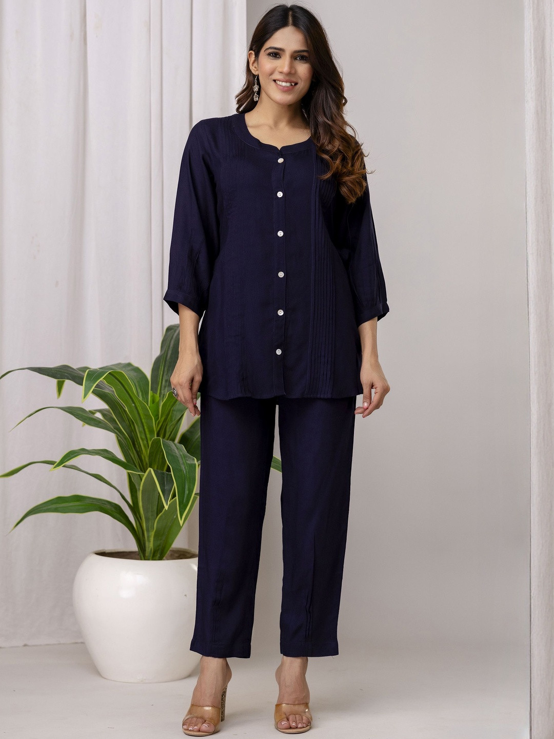Anouk Women Pack of 2pcs  Viscose Rayon Co-ords