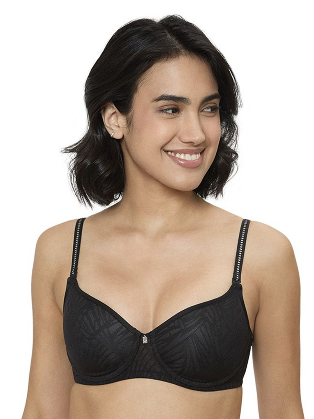 Triumph Abstract Fancy Shimmer Full Coverage Lightly Padded Everyday Bra