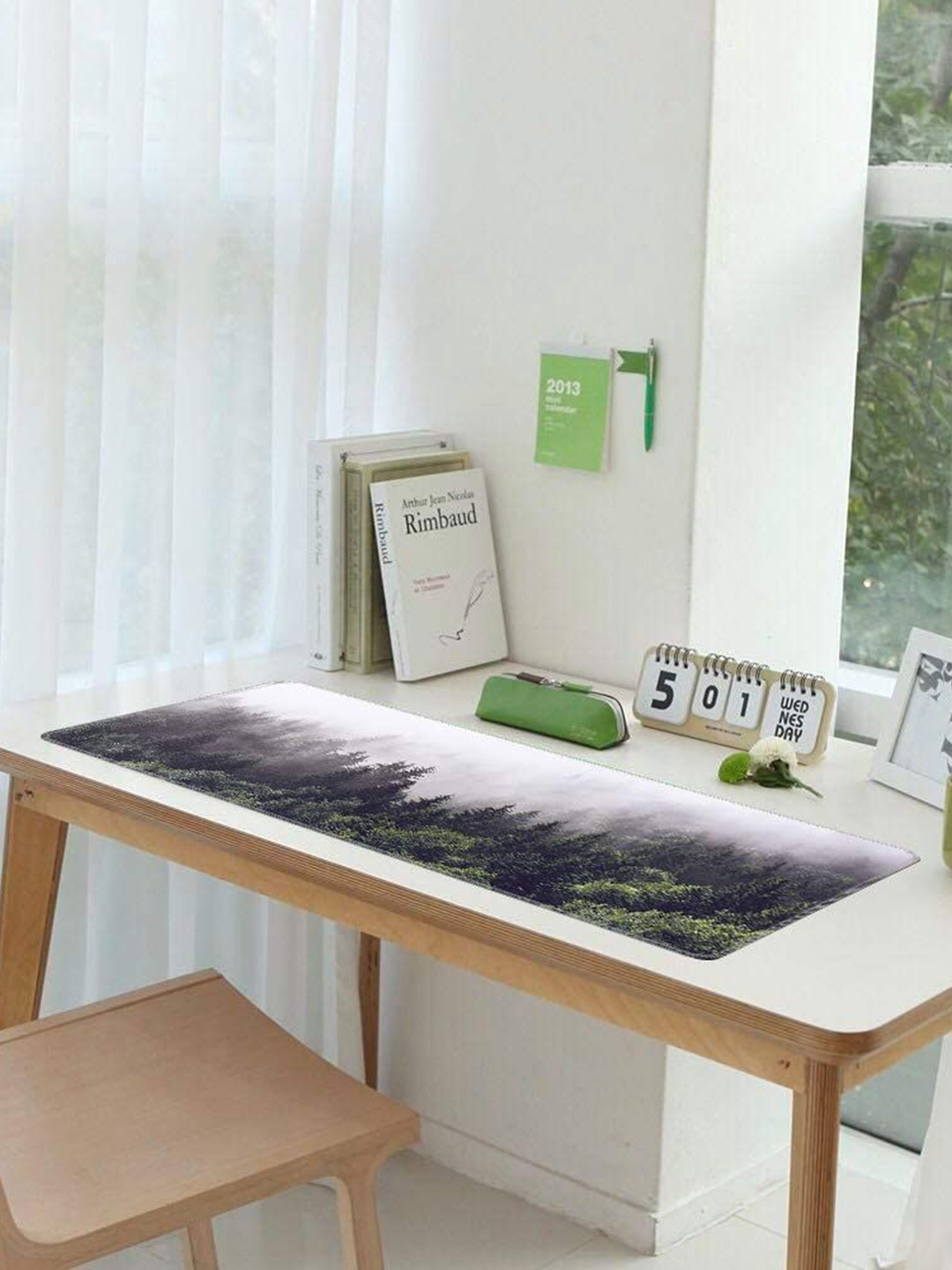 Alexvyan Green Gaming Extra Large Mousepad