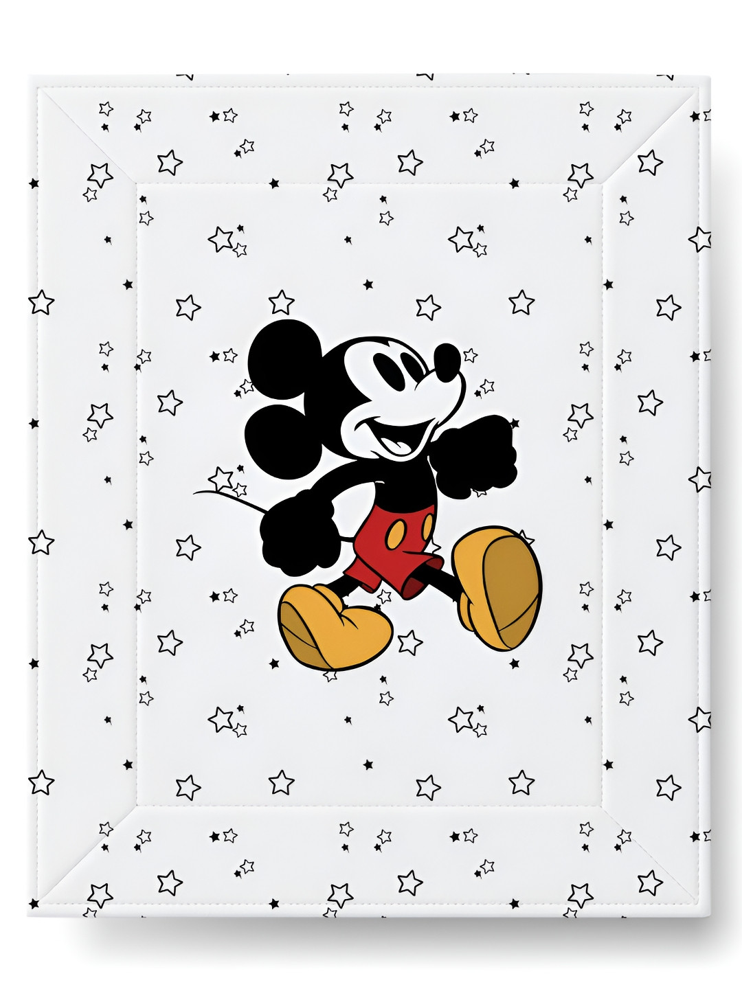 TIDY SLEEP Red And White Cotton Water Resistant Mattress Protector