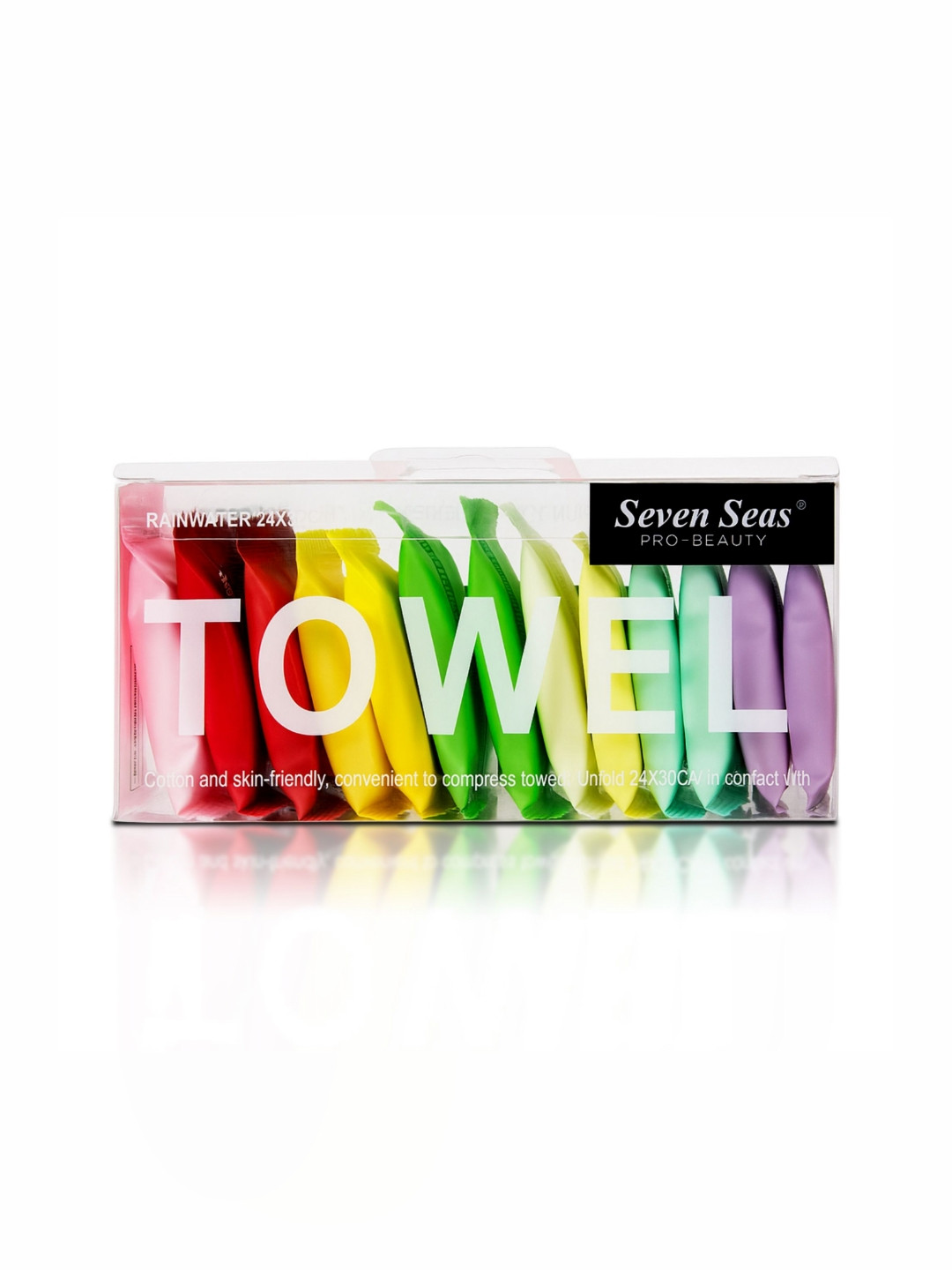 Seven Seas Set Of 13 Portable Compressed Towel