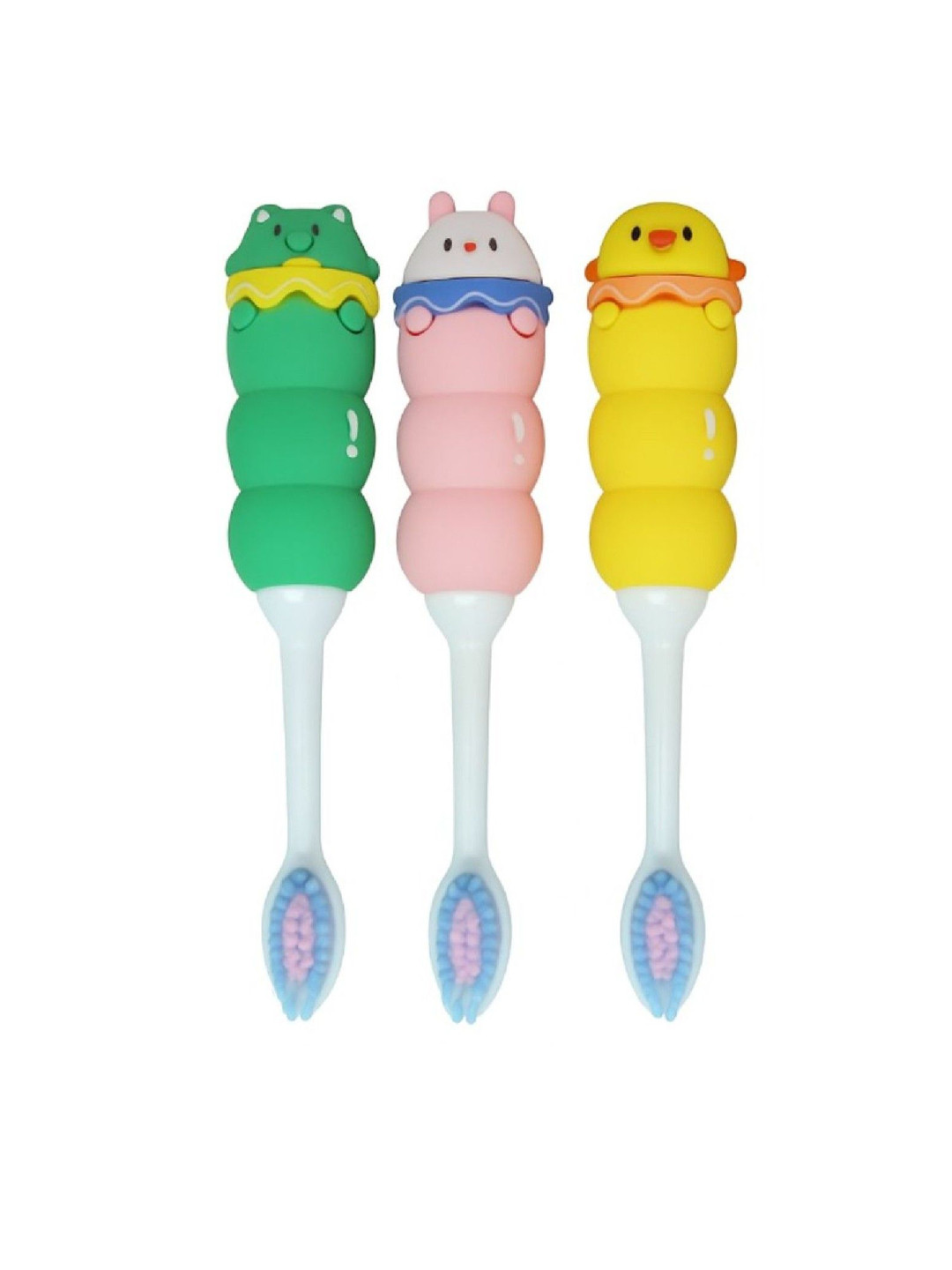 Kalra Magic Set Of 3 Silicone Baby Toothbrush