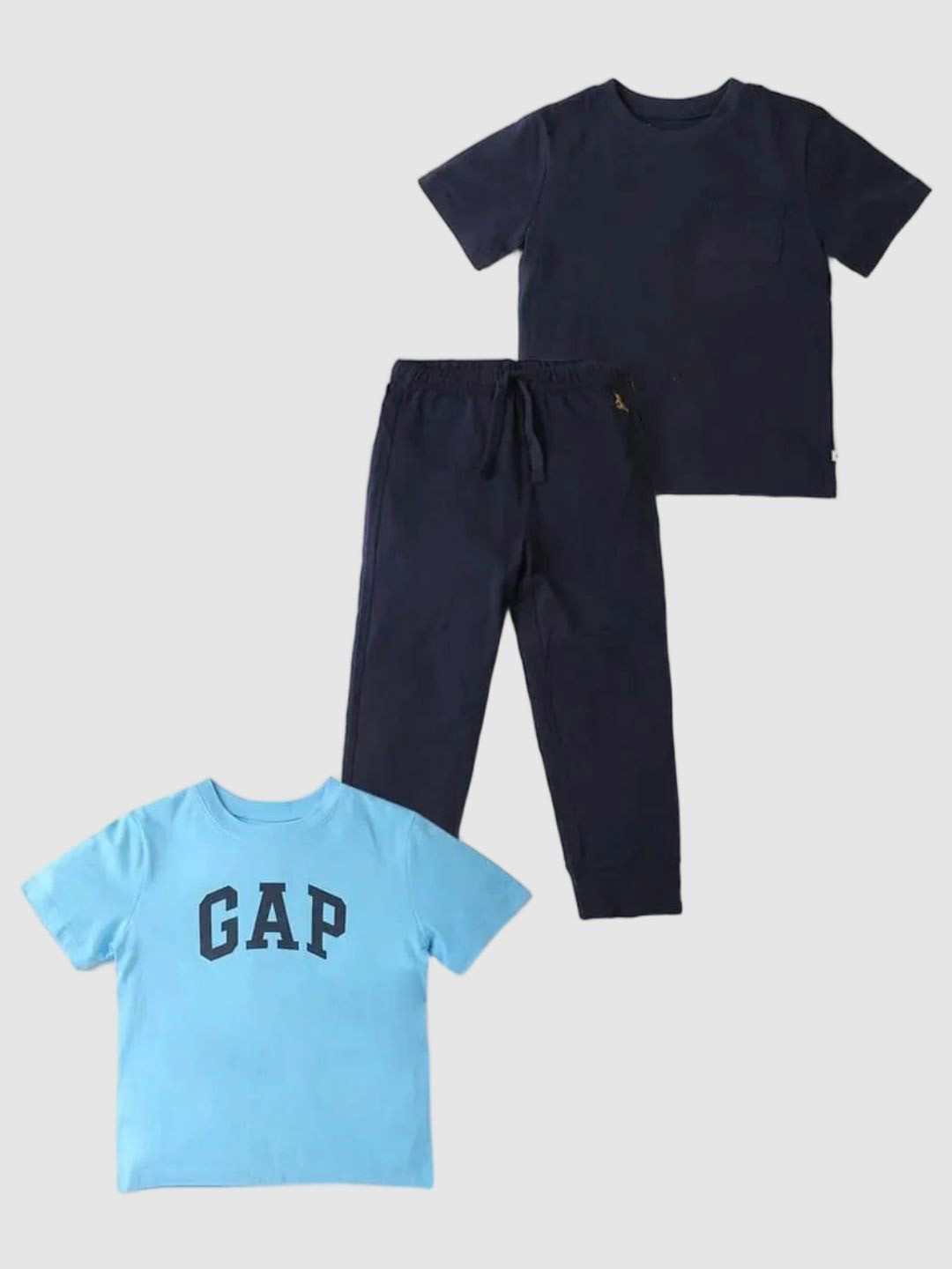 GAP Boys Logo Round Neck Pure Cotton Clothing Set