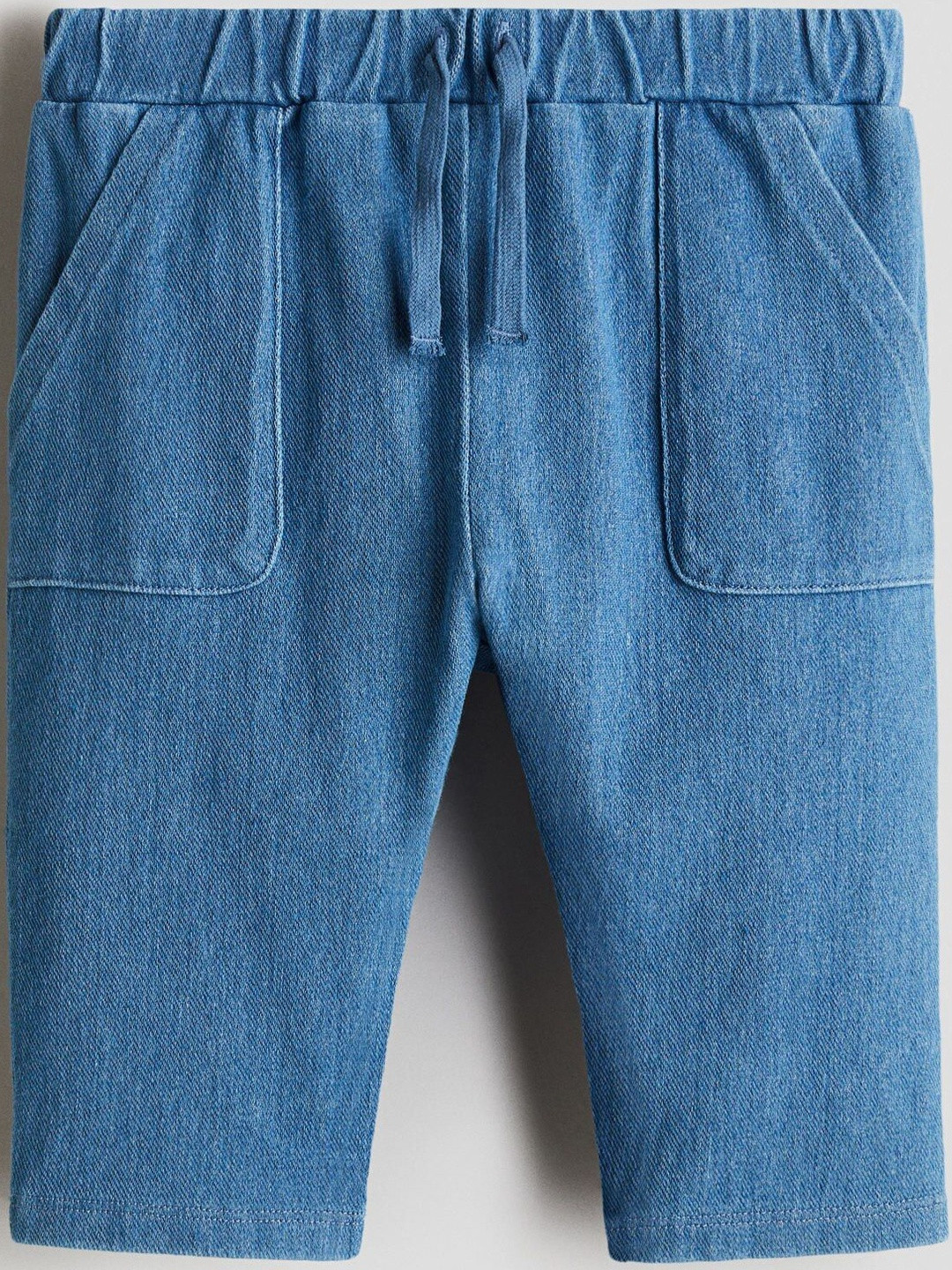H&M Boys Mid-Rise Regular Fit Flat-Front Cotton Regular Trousers