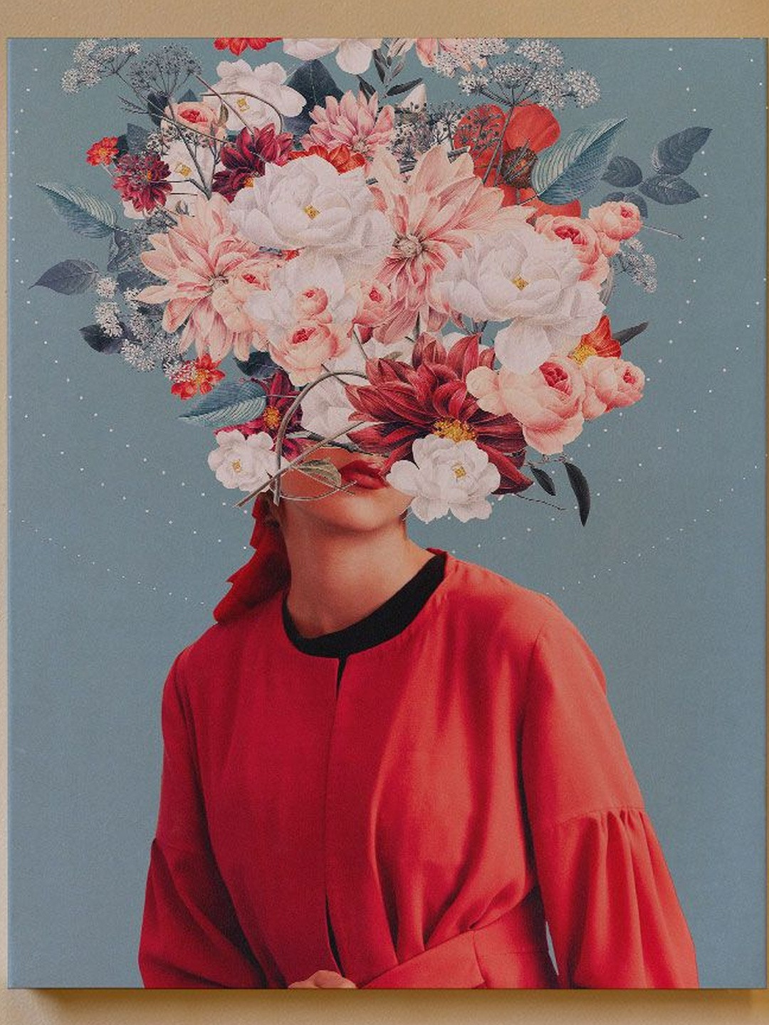 WE GATHERED IN SPRING , SURREAL ART PRINTS