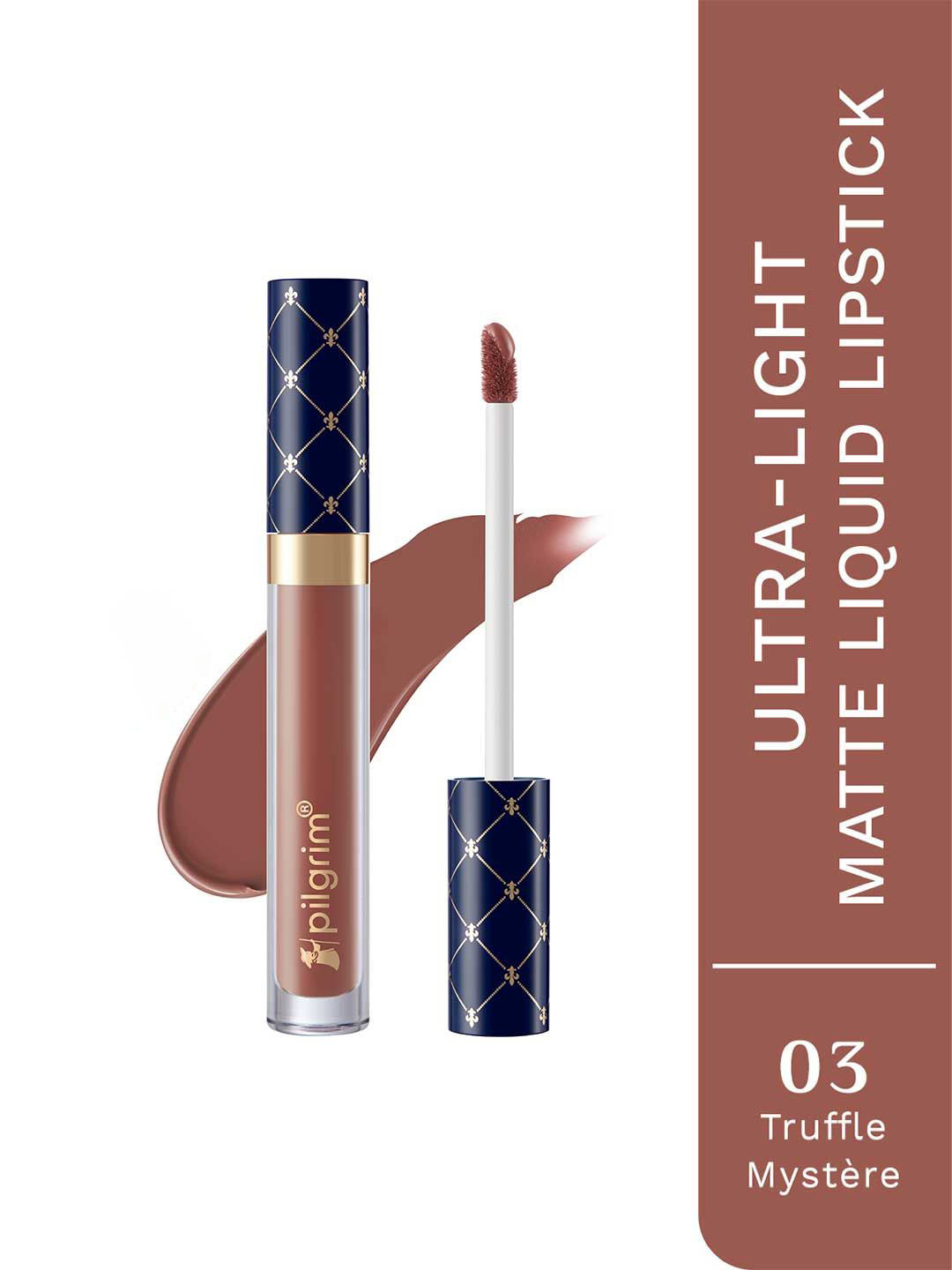 Pilgrim Oh So Crme! Ultra Light Matte Liquid Lipstick- 3.5 ml- Truffle Mystre-03