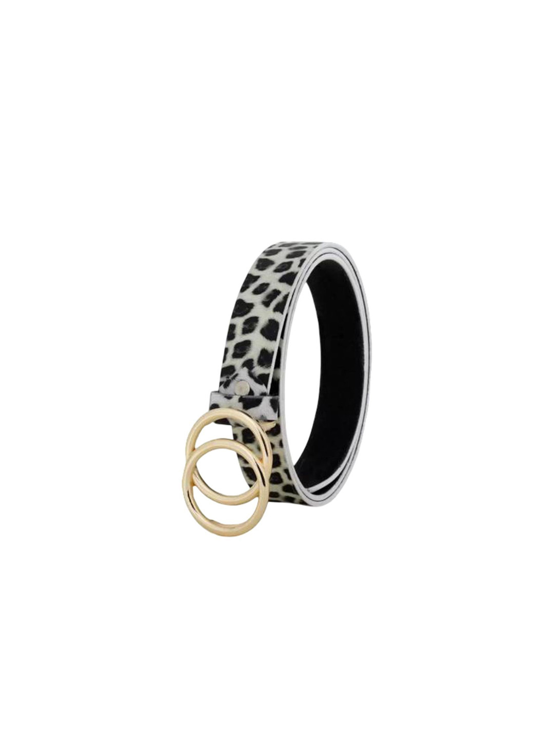 Niddleman Women Leopard Printed Belt