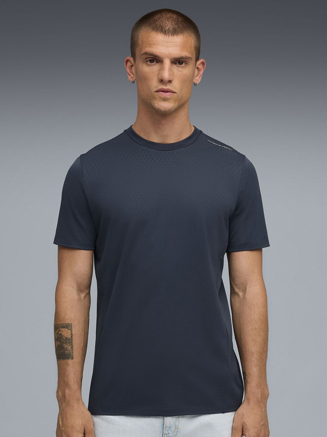 Puma Porsche Design Men Performance Motorsport Carbon T-shirt