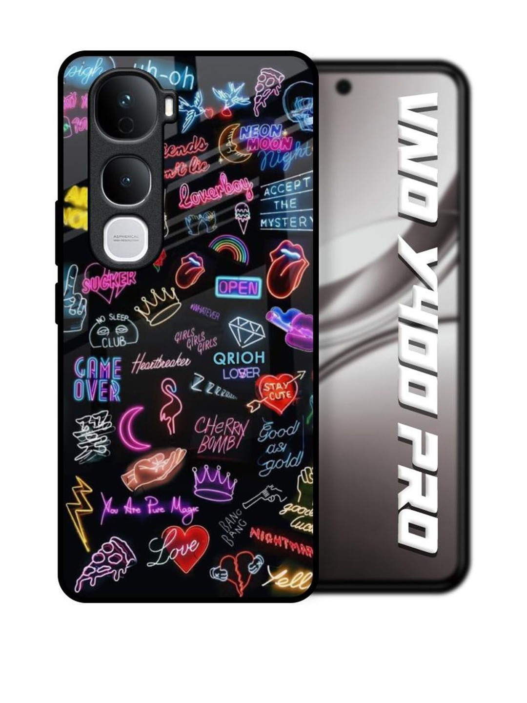 QRIOH Accept The Mystery Vivo Y400 Pro 5G Back Case Mobile Accessories