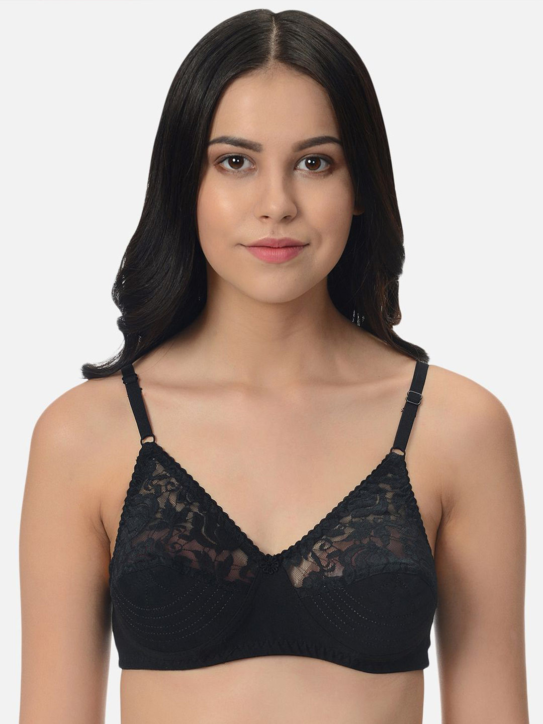 mod & shy Women Self Design Full Coverage Non Padded Non-Wired Minimizer Regular Bra