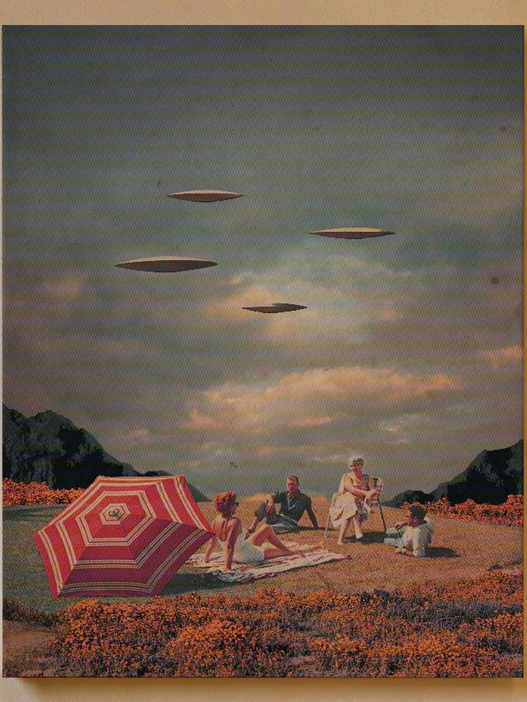 PRETEND THEY NEVER CAME , SURREAL ART PRINTS