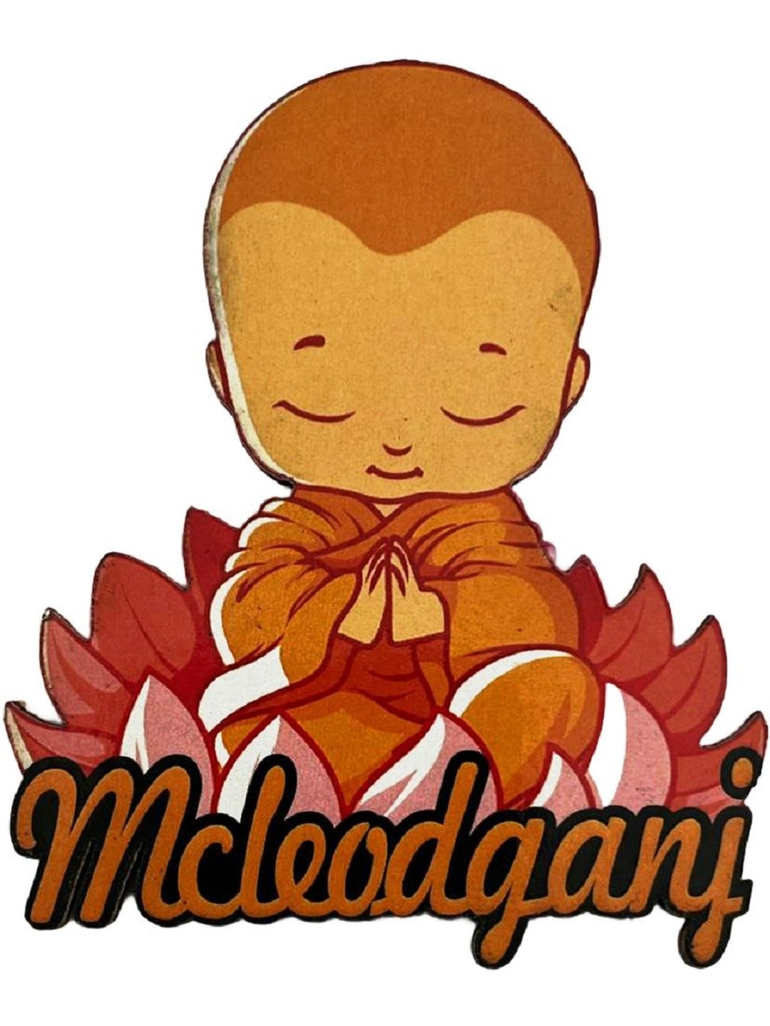 numeroastro Multicolor Fridge Decorative Magnetic Sticker