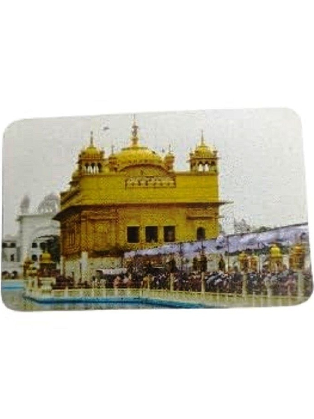 Numeroastro Golden Temple Fridge Magnet Sticker
