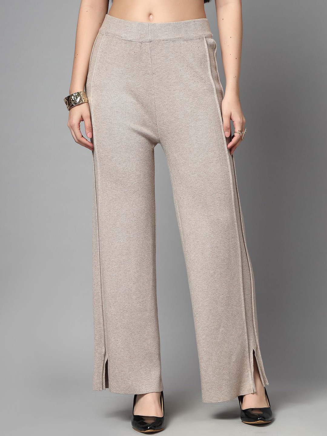 Mafadeny Women Soft Straignt Fit Plazzos