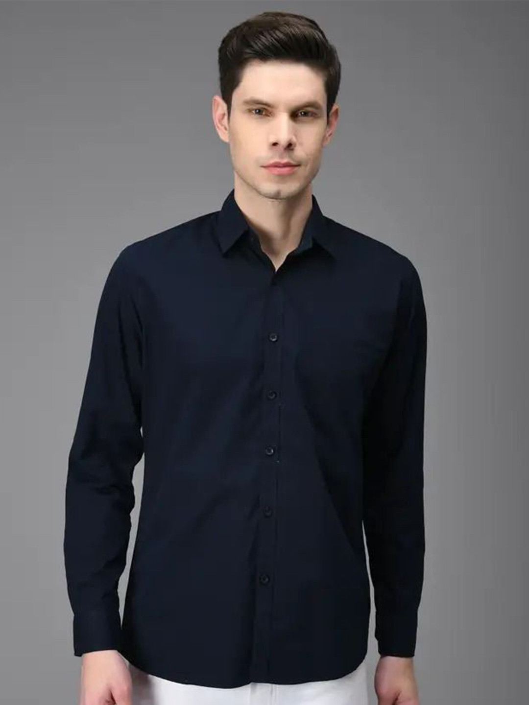 Tiarakrafts Men Slim Fit Casual Shirt