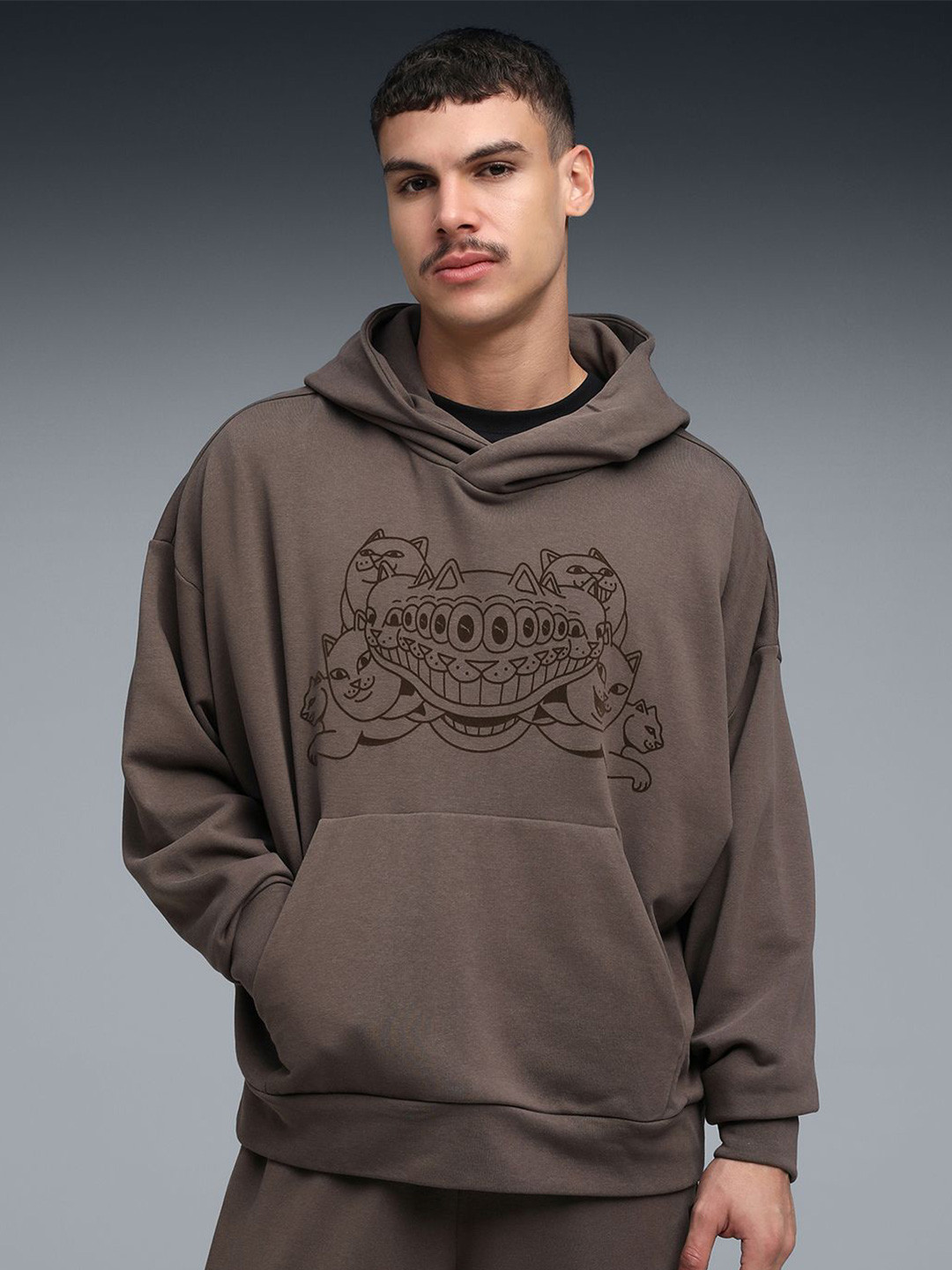 Puma X RIPNDIP Men's Boxy Hoodie